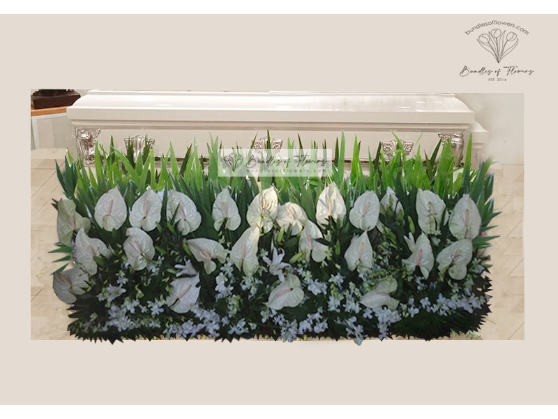 sympathy and funeral flower delivery Funeral Garden 01